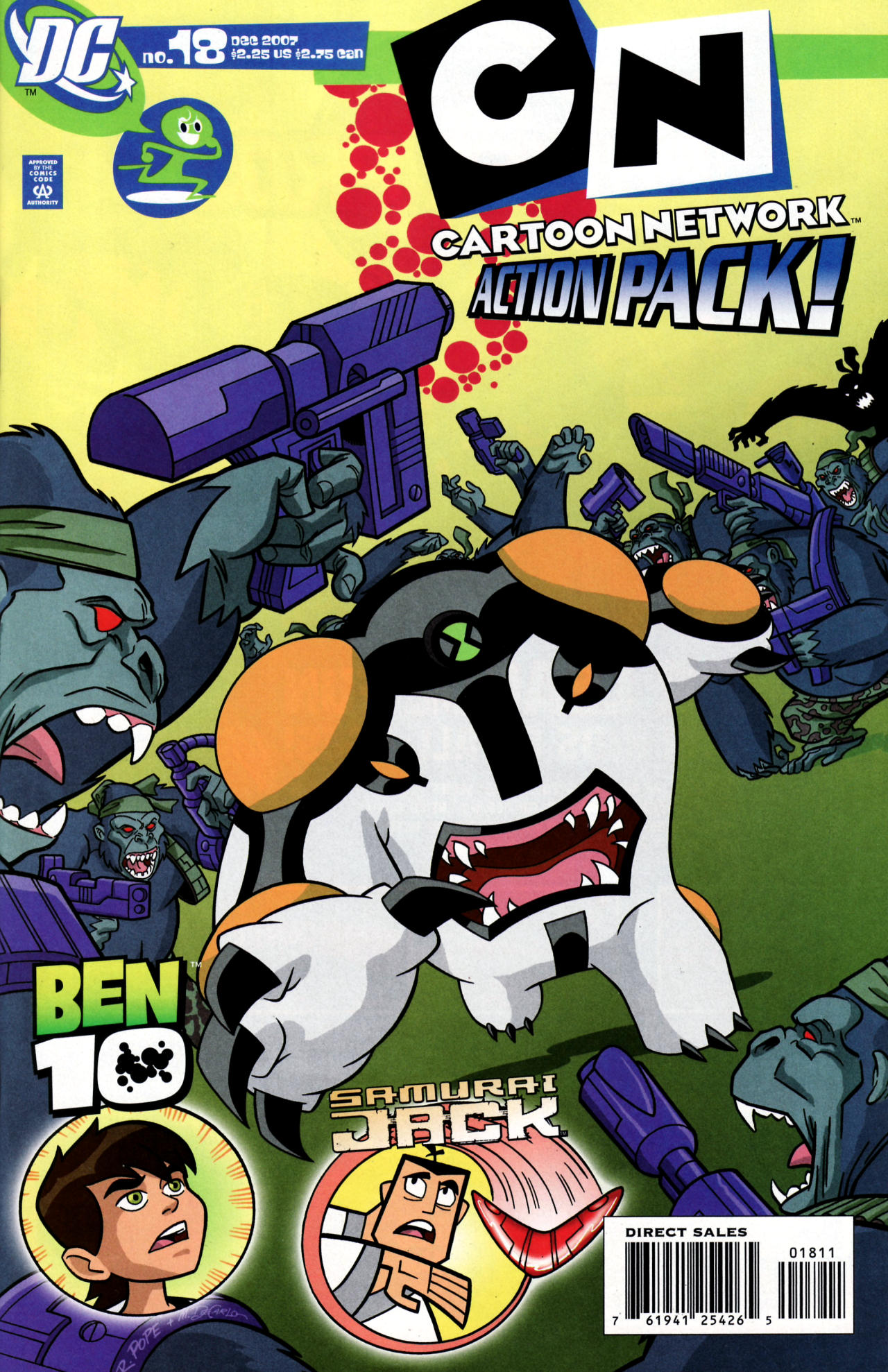 Read online Cartoon Network Action Pack comic -  Issue #18 - 1