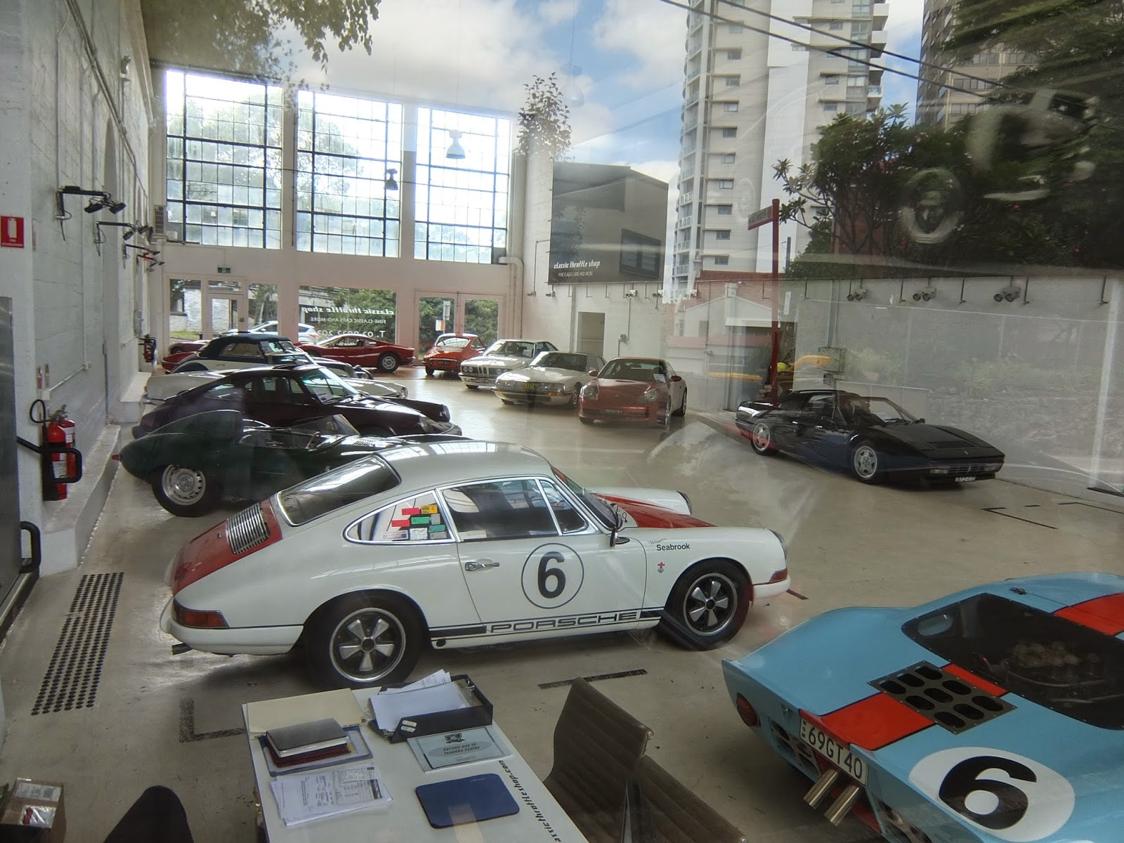 Aussie Old Parked Cars: Classic Throttle Shop