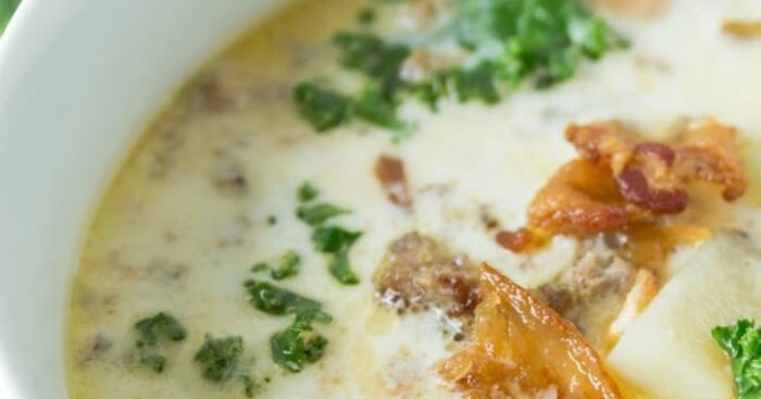 Mama Loves Food!: Zuppa Toscana {Creamy Potato Sausage Soup} - Olive ...