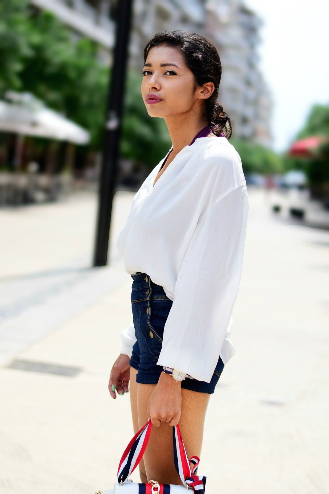 navy look outfit inspiration for summer