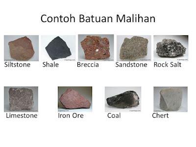 Jenis - Jenis Batuan Malihan (Metamorfosis) - Semua Ada