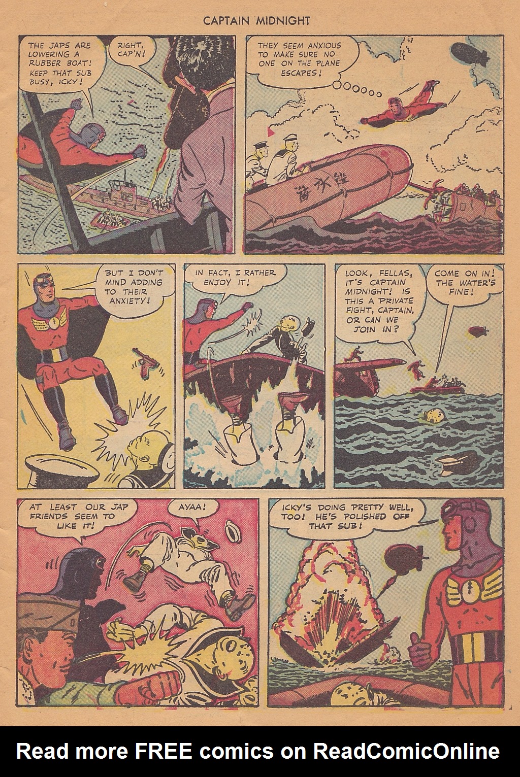 Read online Captain Midnight (1942) comic -  Issue #37 - 7