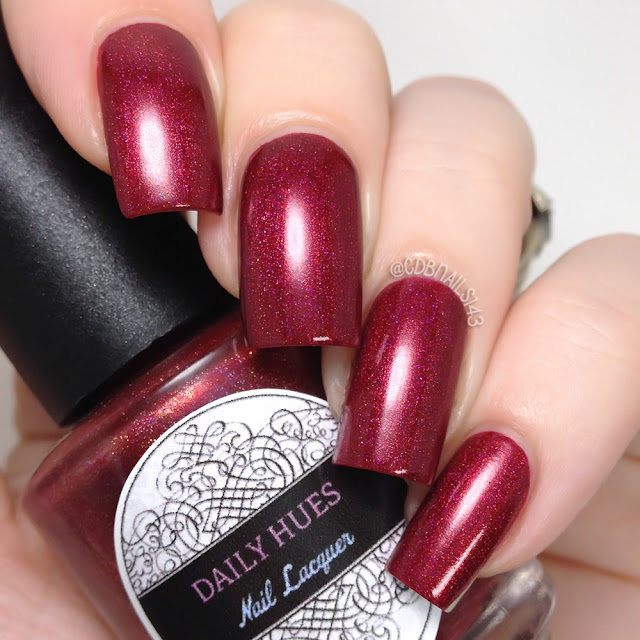 Daily Hues Nail Lacquer-Crimson