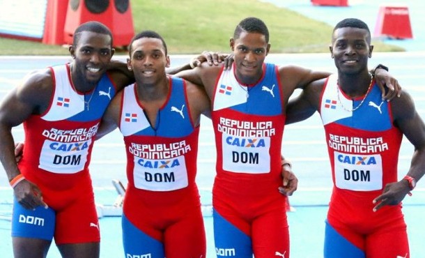 El relevo 4X100 dominicano sale a la pista hoy en Rio2016