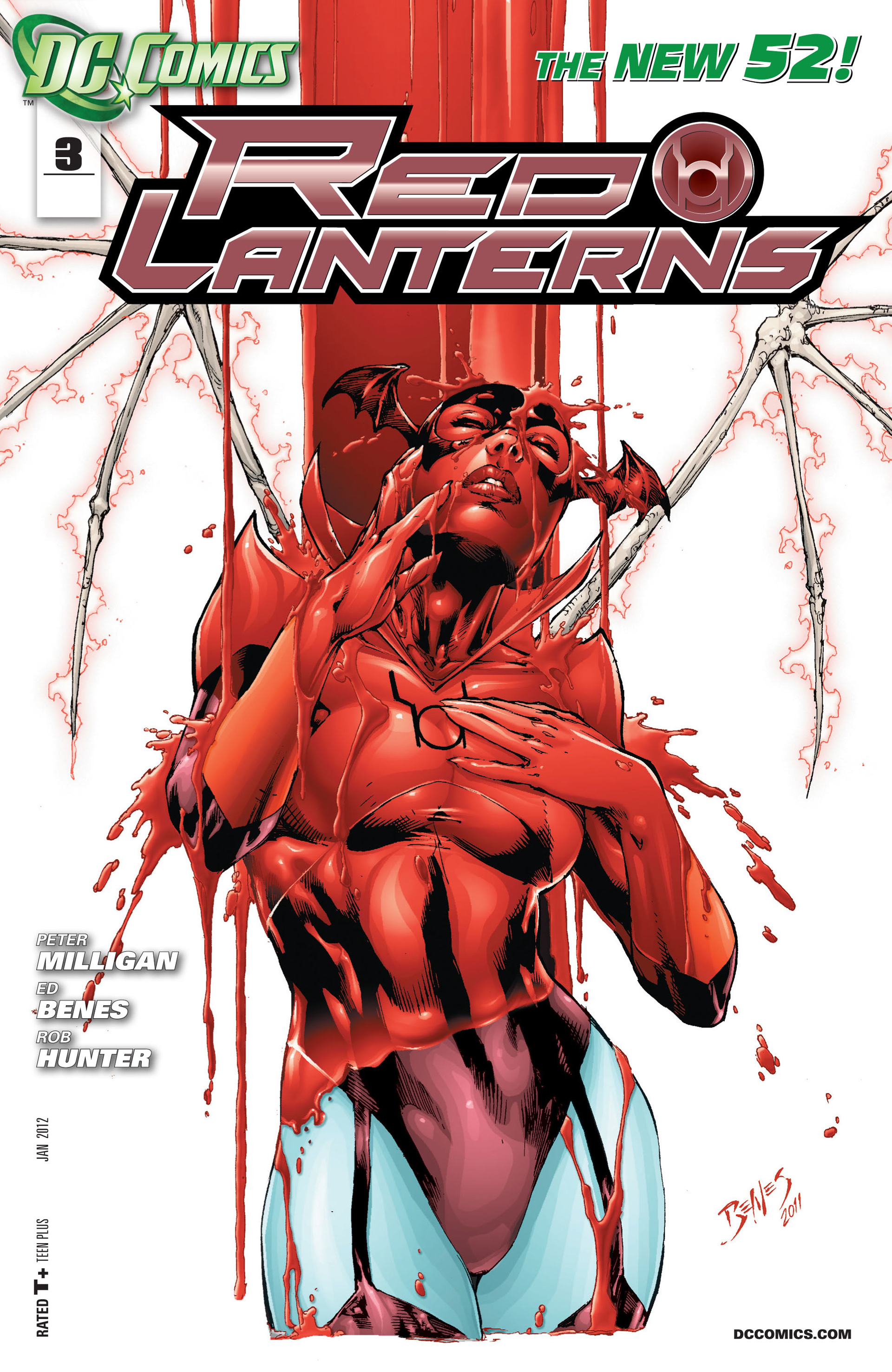 Read online Red Lanterns comic -  Issue #3 - 1