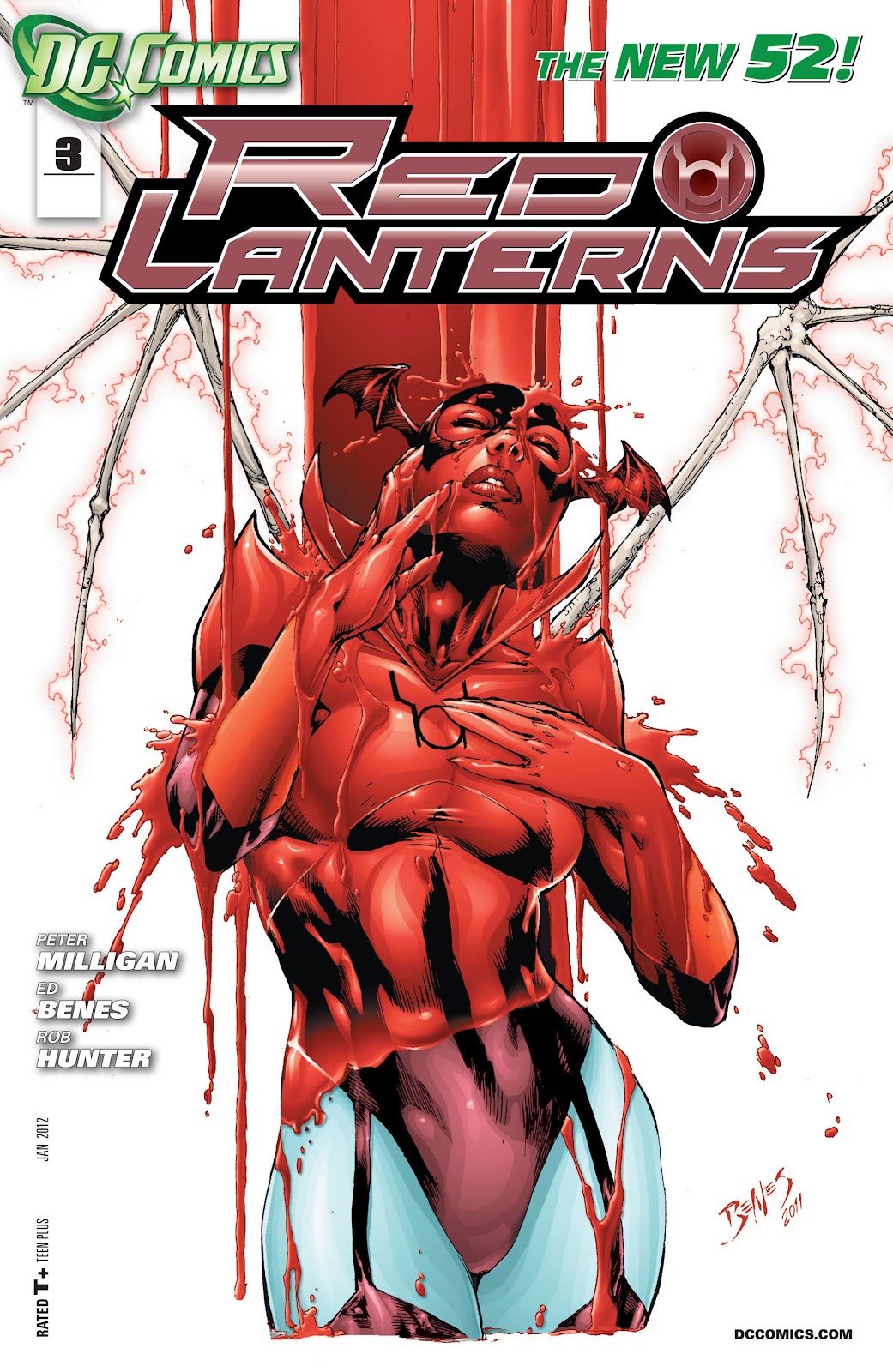 Red Lanterns issue 3 - Page 1