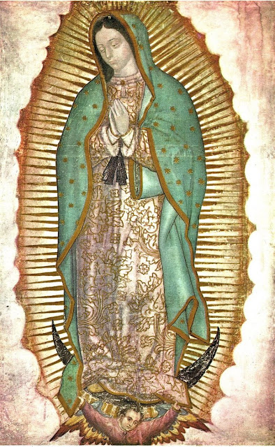 Imagen de la Virgen de Guadalupe de la basílica de México