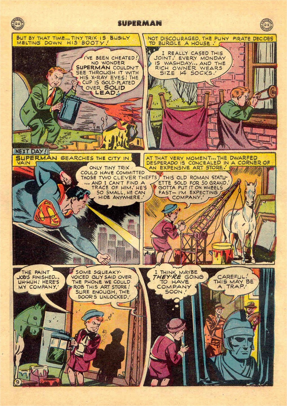 Read online Superman (1939) comic -  Issue #58 - 11