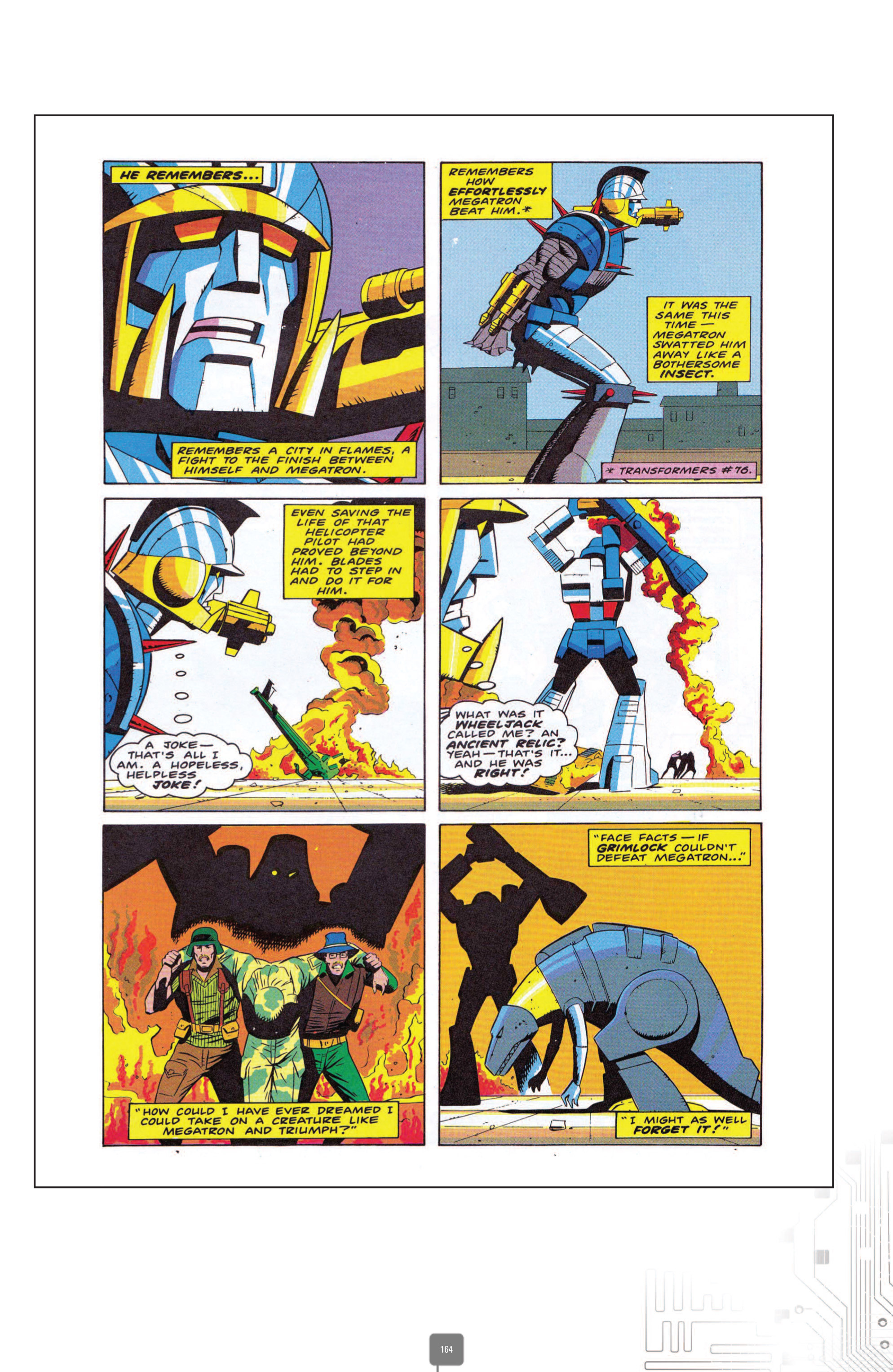 Read online The Transformers Classics UK comic -  Issue # TPB 4 - 164