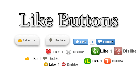How to add Like button for blogger in 20 wonderful forms