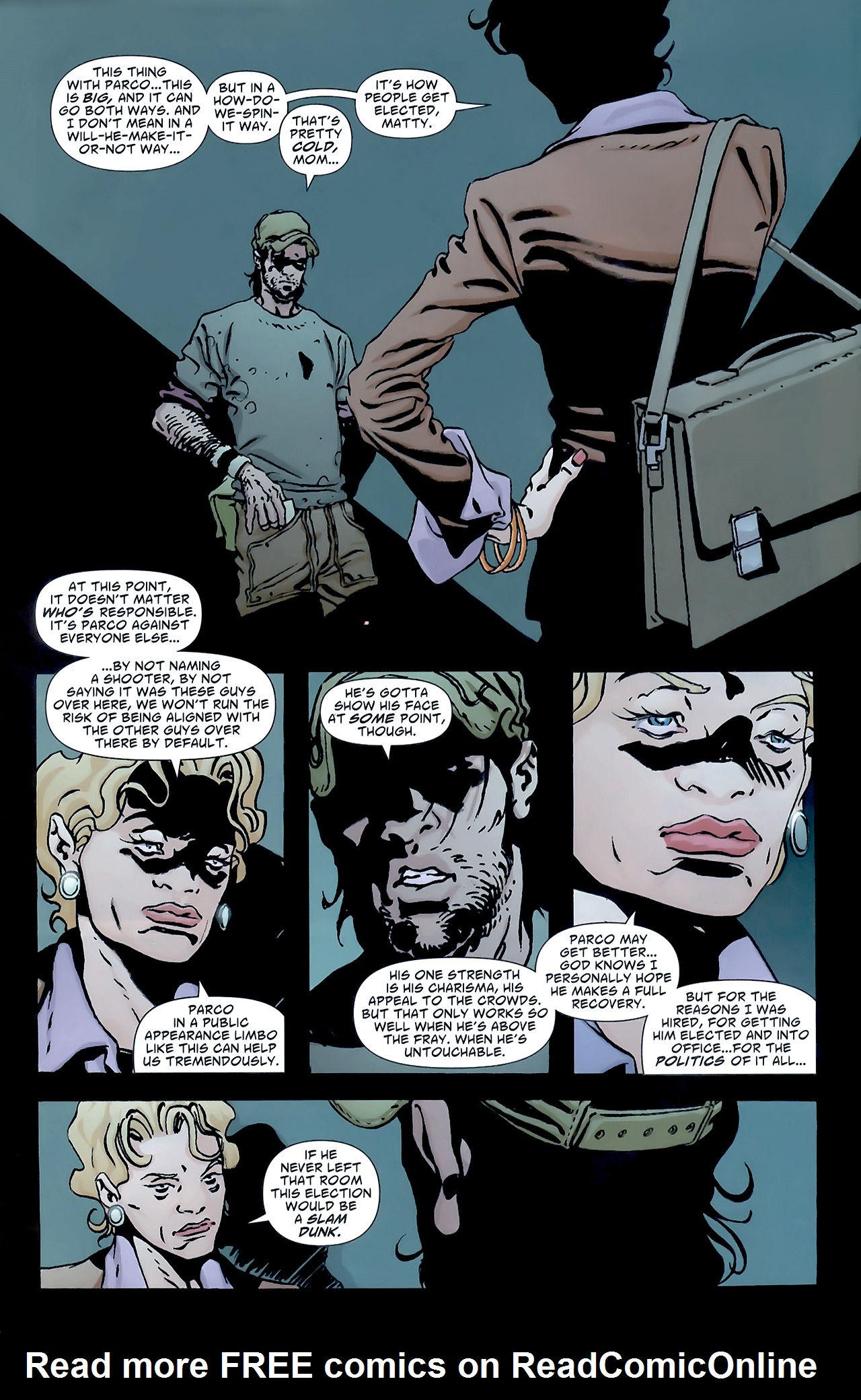 Read online DMZ (2006) comic -  Issue #32 - 13