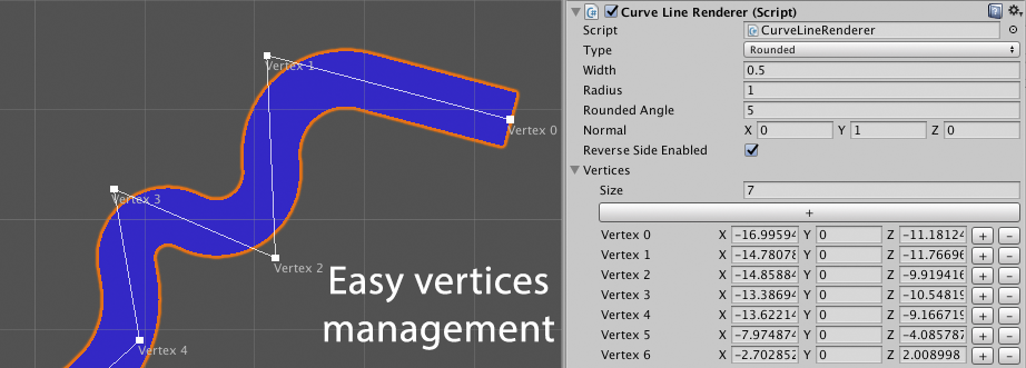 Curve Line Renderer