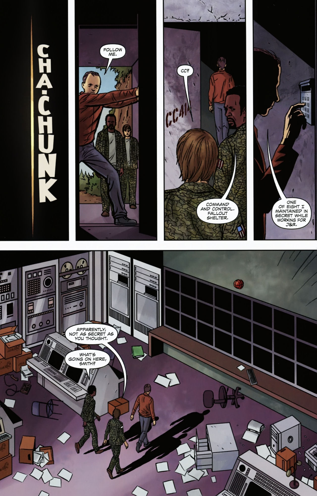 Read online Jericho comic -  Issue #5 - 12