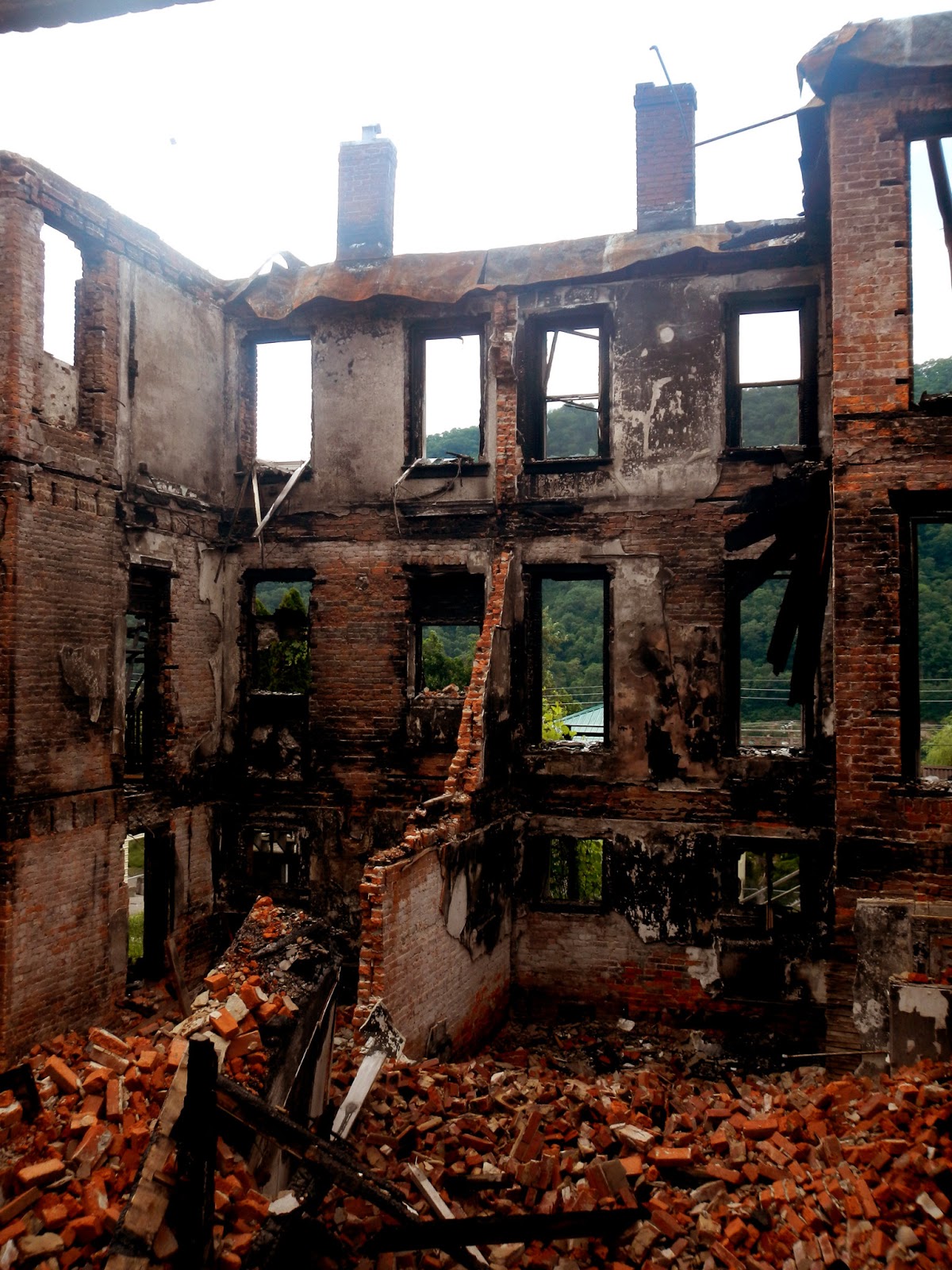 Abandoned Burned Buildings