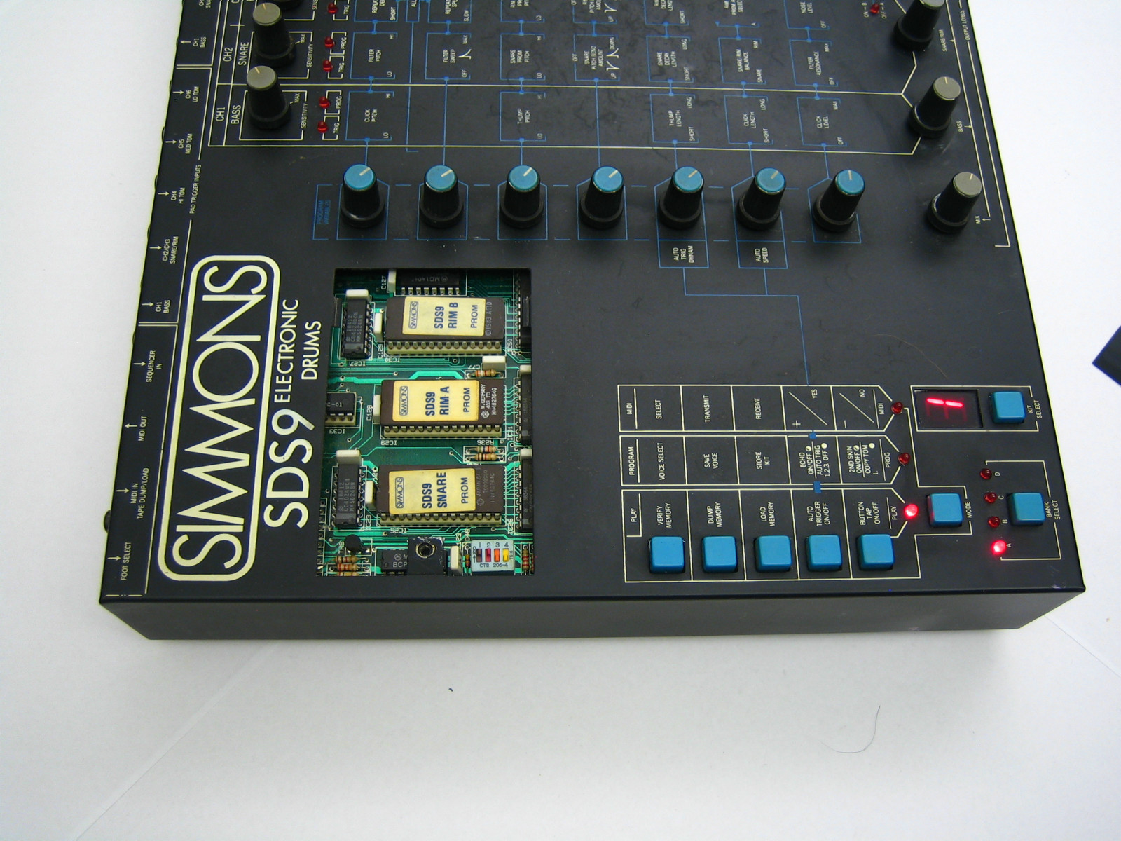 MATRIXSYNTH Simmons SDS9 Analog Digital Drum Synth & EPROM Library