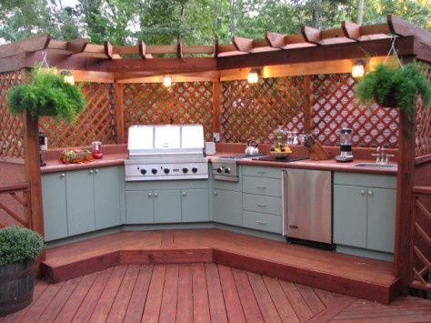 Diseños de Cocinas al aire libre - Outdoor kitchen designs | Decorar