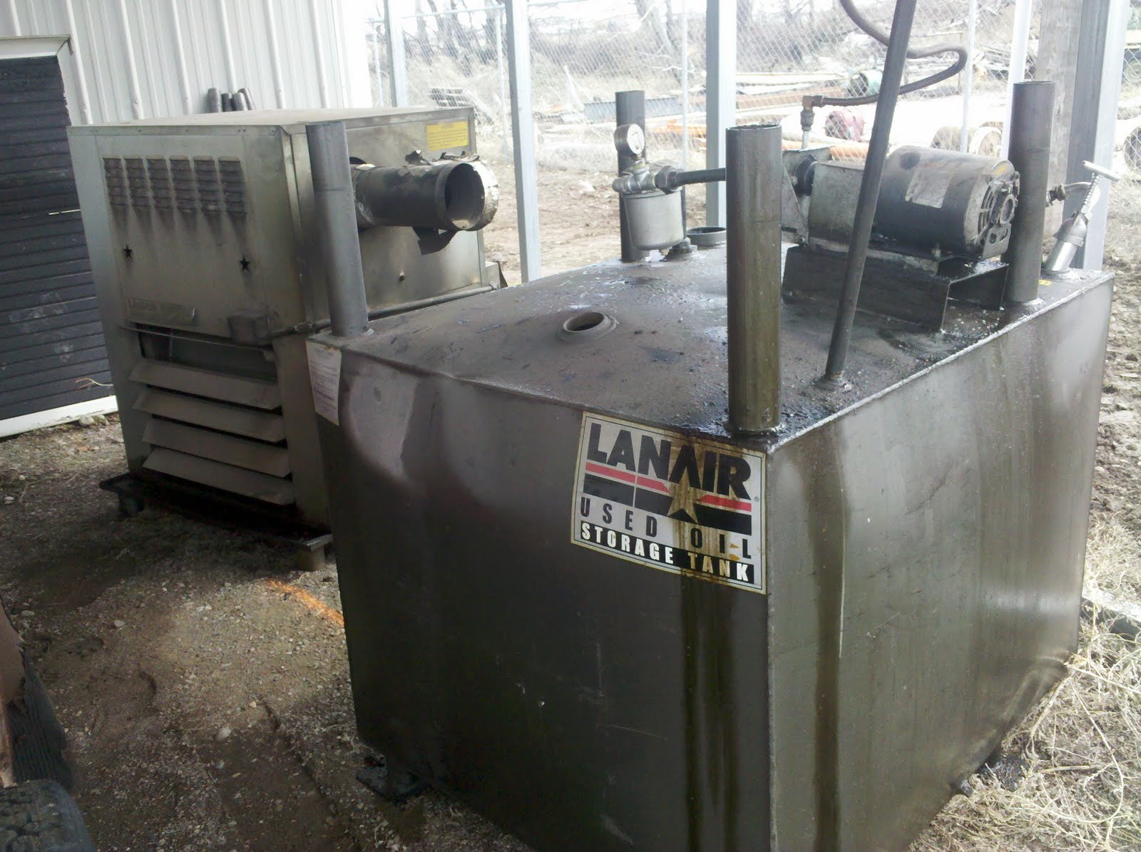 Buy My Treasures Lanair Waste Oil Fueled Furnace 1200