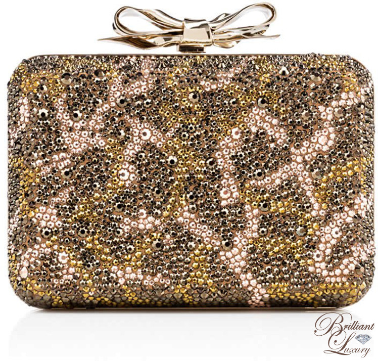 Brilliant Luxury by Emmy DE ♦ Christian Louboutin 'F'iocco' Box Strass Clutch