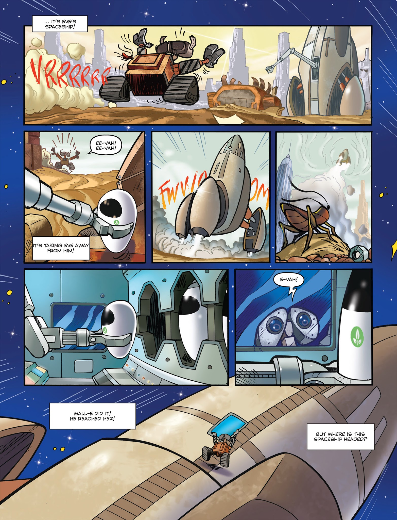 Read online WALL-E comic -  Issue # Full - 16