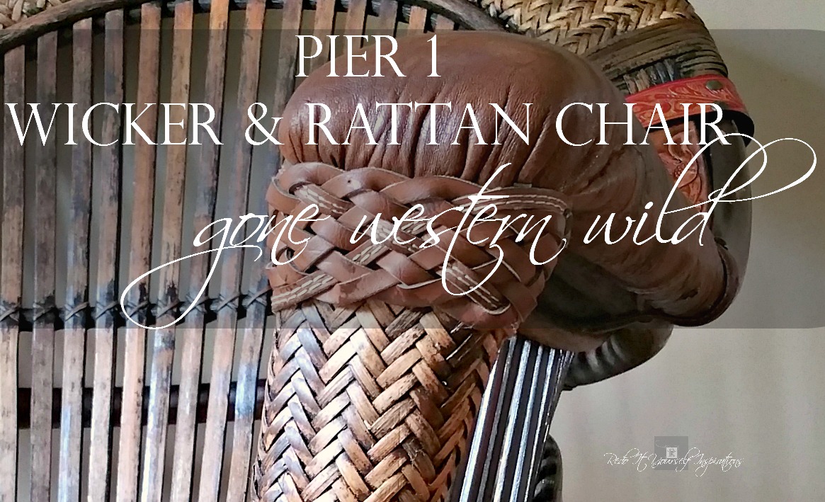 pier one rattan chair