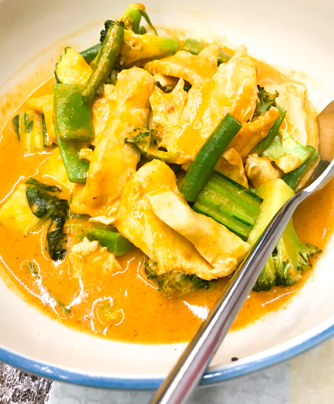Petit Bangkok curry pollo