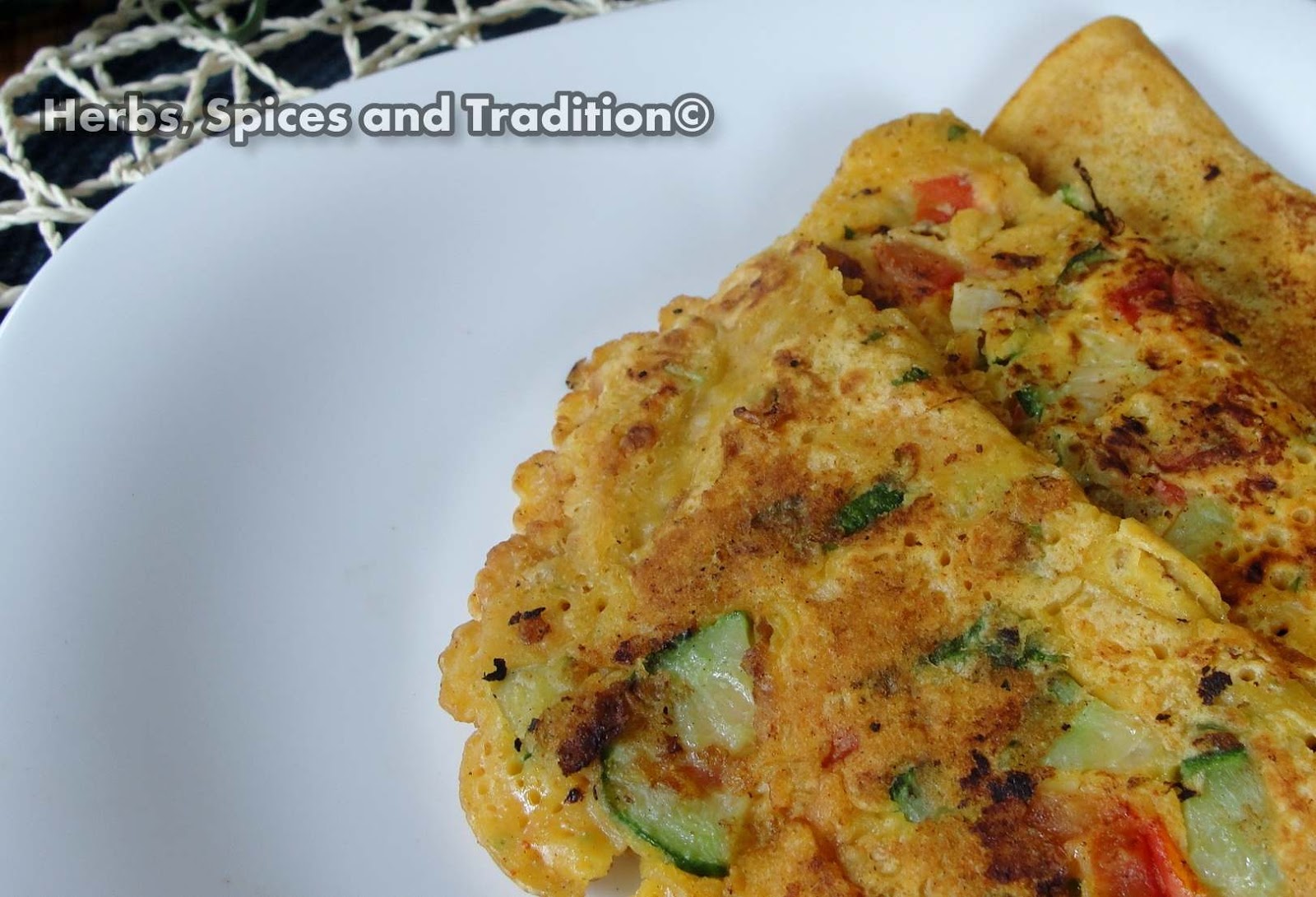 Herbs, Spices and Tradition CHICKPEAS (GARBANZO BEANS) FLOUR CREPE