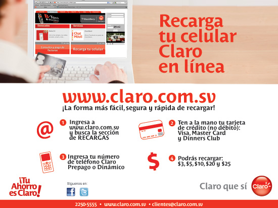 Numero Para Recargar Con Tarjeta De Debito Claro Para Trabajadores