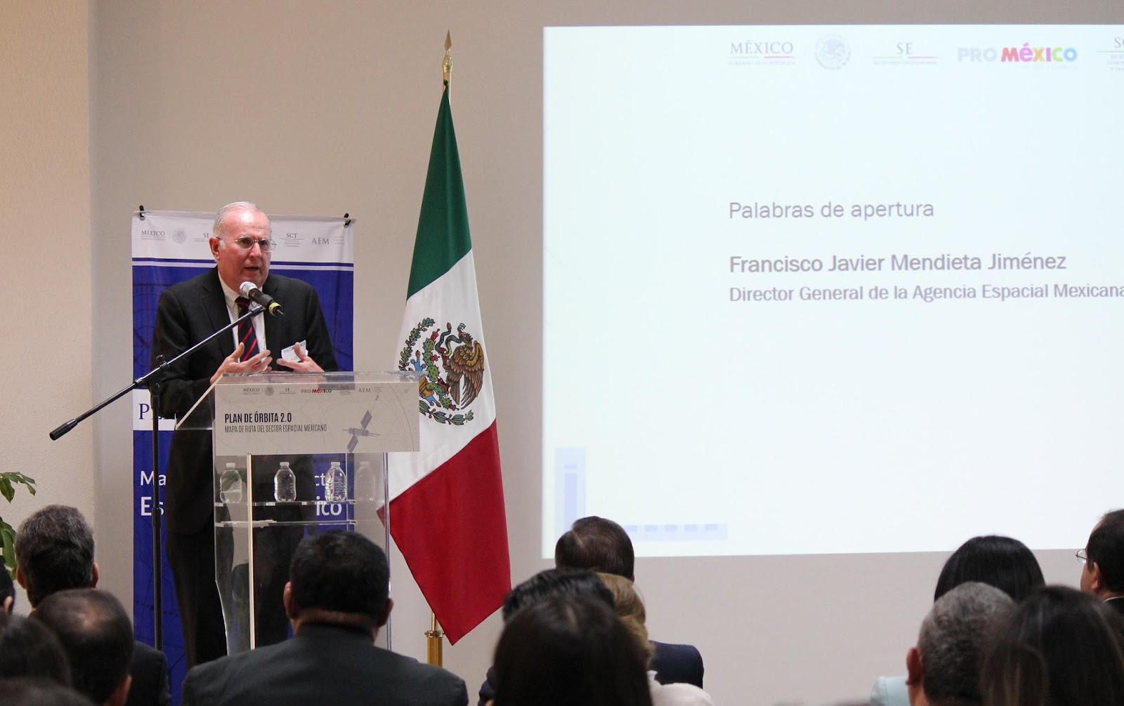 AGENCIA ESPACIAL MEXICANA y PROMÉXICO PRESENTAN PLAN DE ÓRBITA 2.0