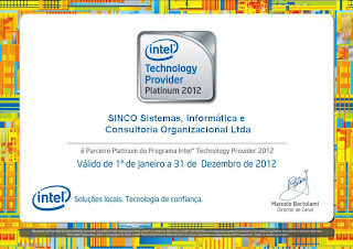 Intel Technology Provider PLATINUM 2012