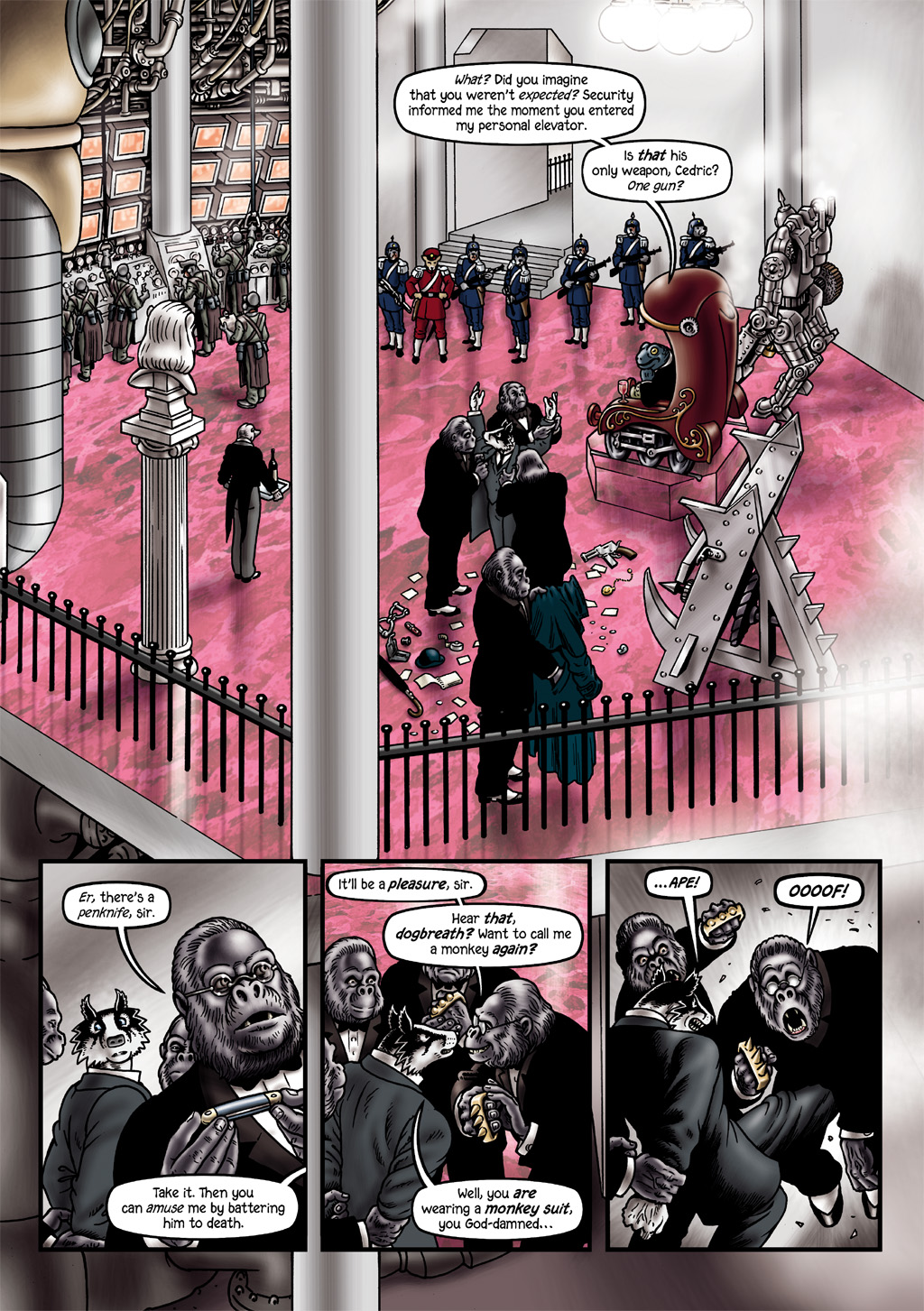 Read online Grandville Bête Noire comic -  Issue # TPB - 85