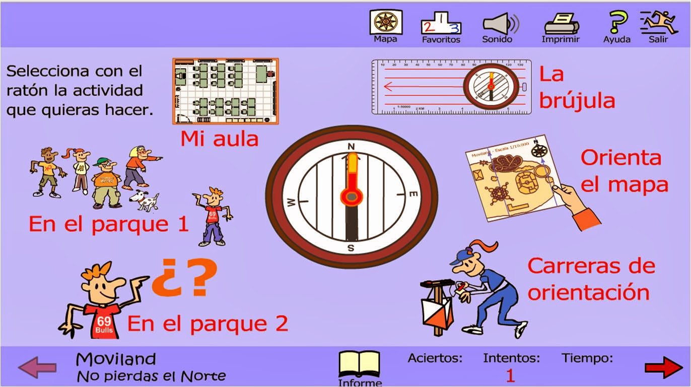 Educación Física AquÍ Y Ahora Juegos De Orientación