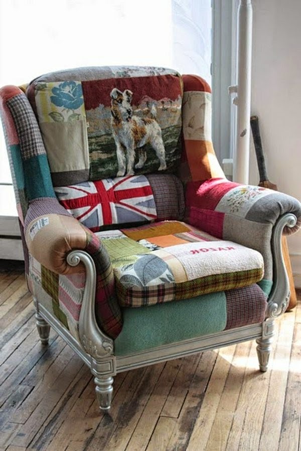 Beautiful Patchwork Chair examples