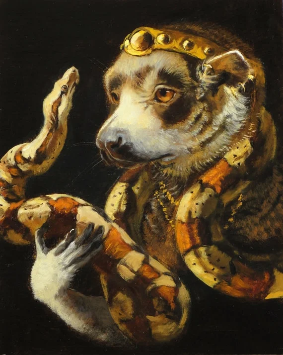 Olivia Beaumont | The Baroque Beasts paintings