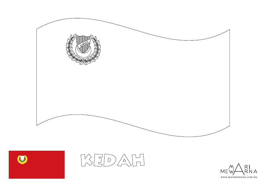 Bendera Negeri Kedah