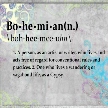 Bohemian life...