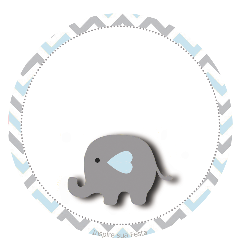 Baby Shower Elefante Celeste