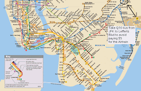 Metro Map Pictures: New York City Metro Map