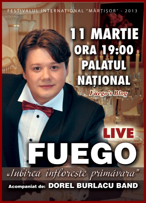 Concertul anului la Chisinau Fuego Paul Surugiu un cantec, un
