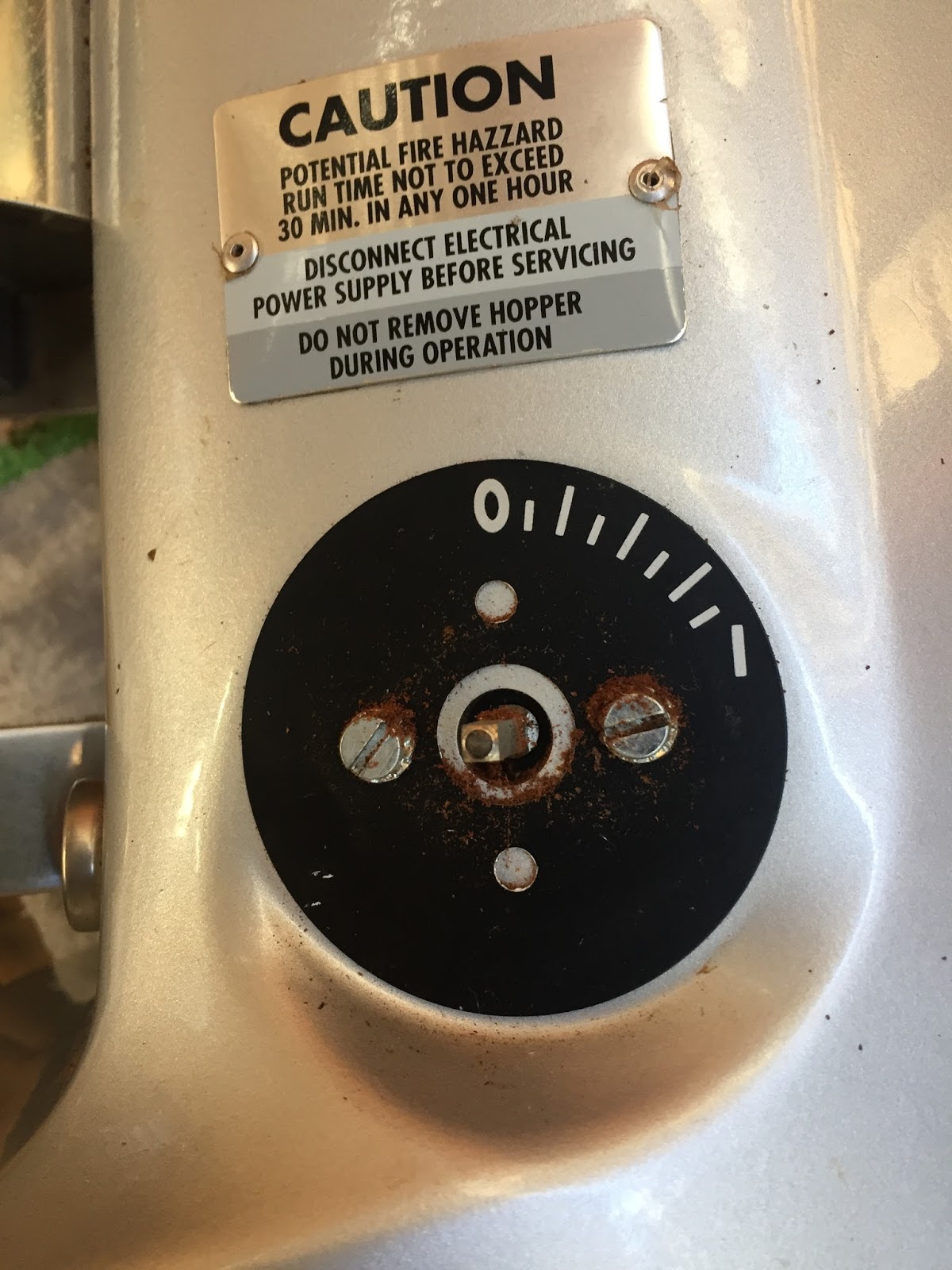 Coffee Art and More Replacing Mazzer Super Jolly timer with on/off switch