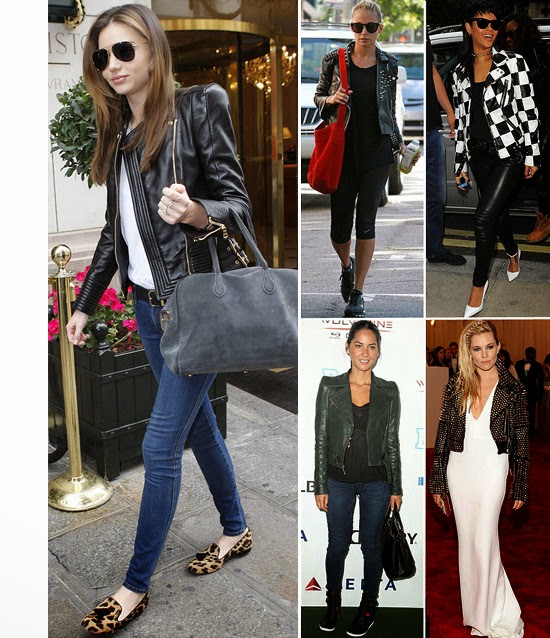 LETHER IN FASHION : Womens Leather Jacket! The Blossom of TV Seasons