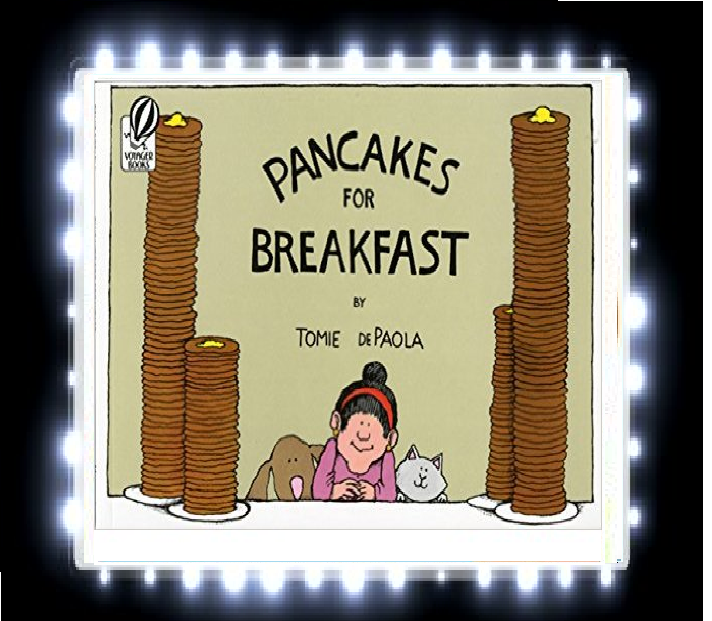 Rabbit Ears Book Blog [BOOK REVIEW] Pancakes for Breakfast by Tomie