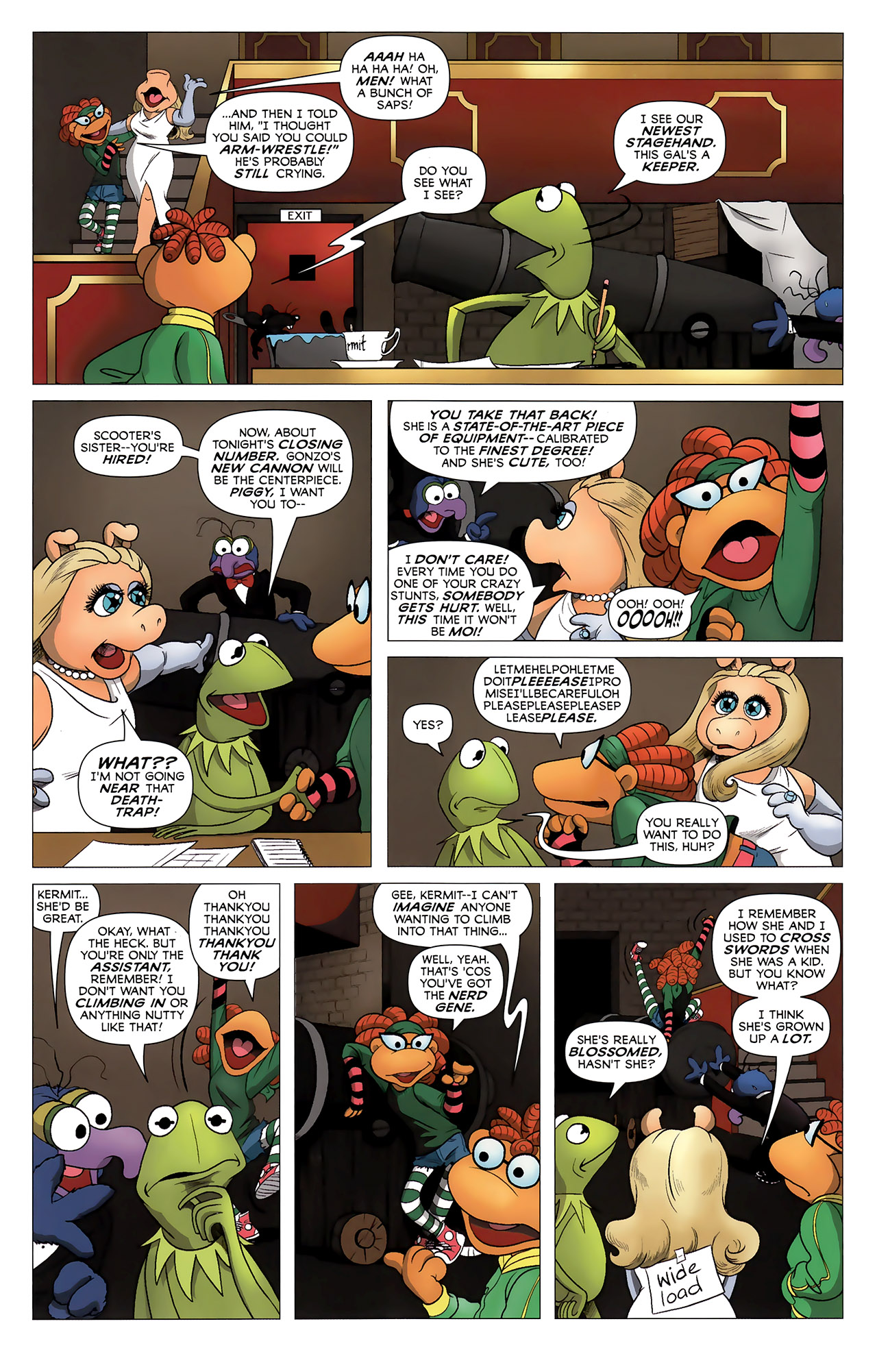 Read online The Muppet Show: The Comic Book comic -  Issue #4 - 12