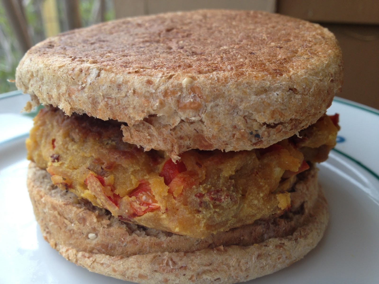 Vegan Crunk Burgers for Breakfast