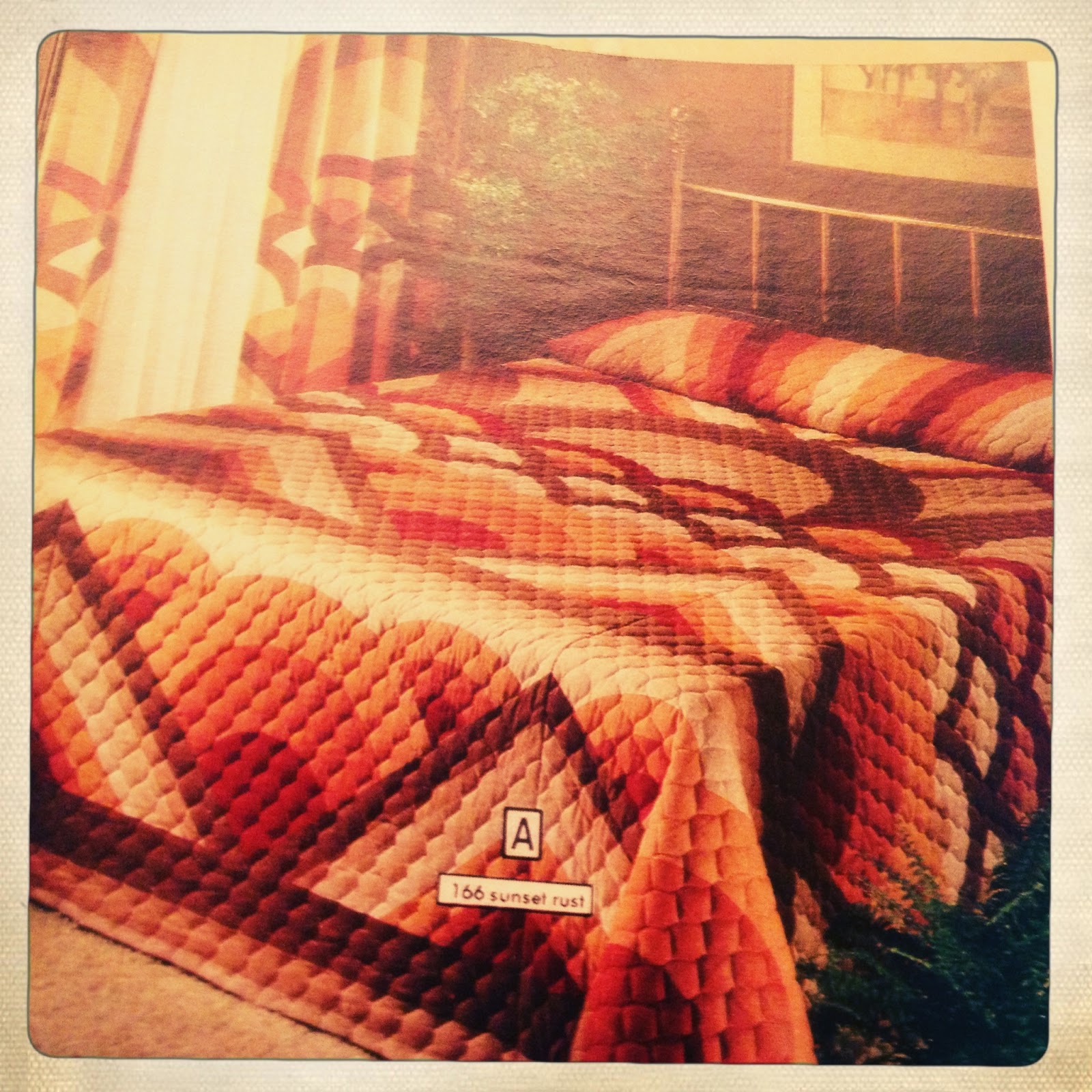 ELEVEN VERY UGLY BEDSPREADS FROM THE 1976 MONTGOMERY WARD CATALOG