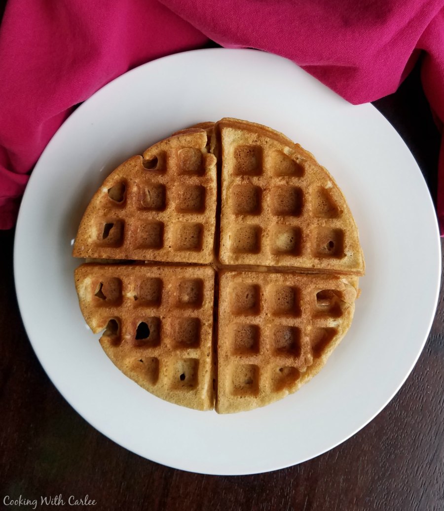 Cooking With Carlee Sourdough Waffles