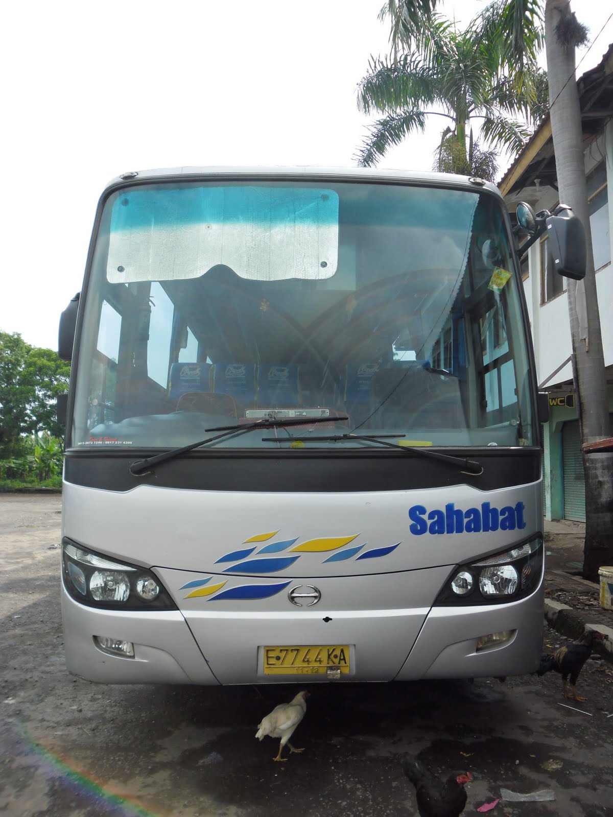 Bus Webs Bus Pariwisata PO Sahabat Di Parkiran Aneka Gambar Bus
