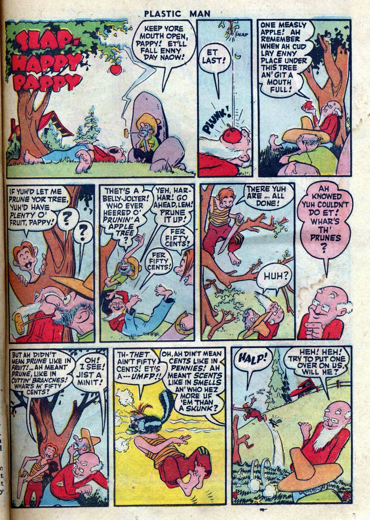 Read online Plastic Man (1943) comic -  Issue #17 - 23