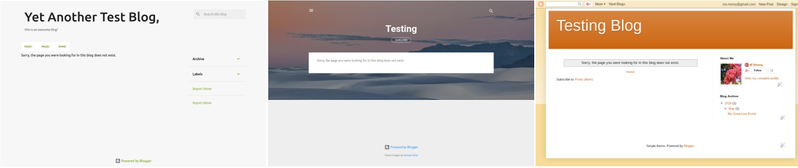Create a Custom "Page Not Found" for your Blogger Blog