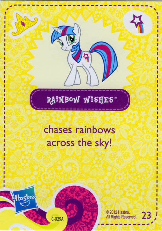 MLP Rainbow Wishes Blind Bag Cards MLP Merch
