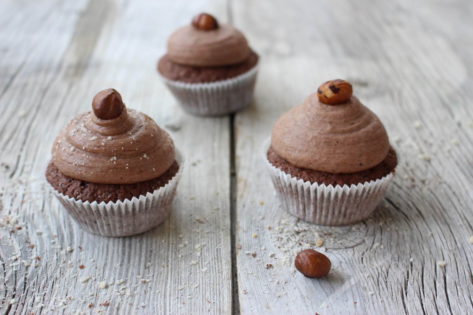 Nutella Haselnuss Cupcakes | Mrs Flury - gesund essen &amp; leben